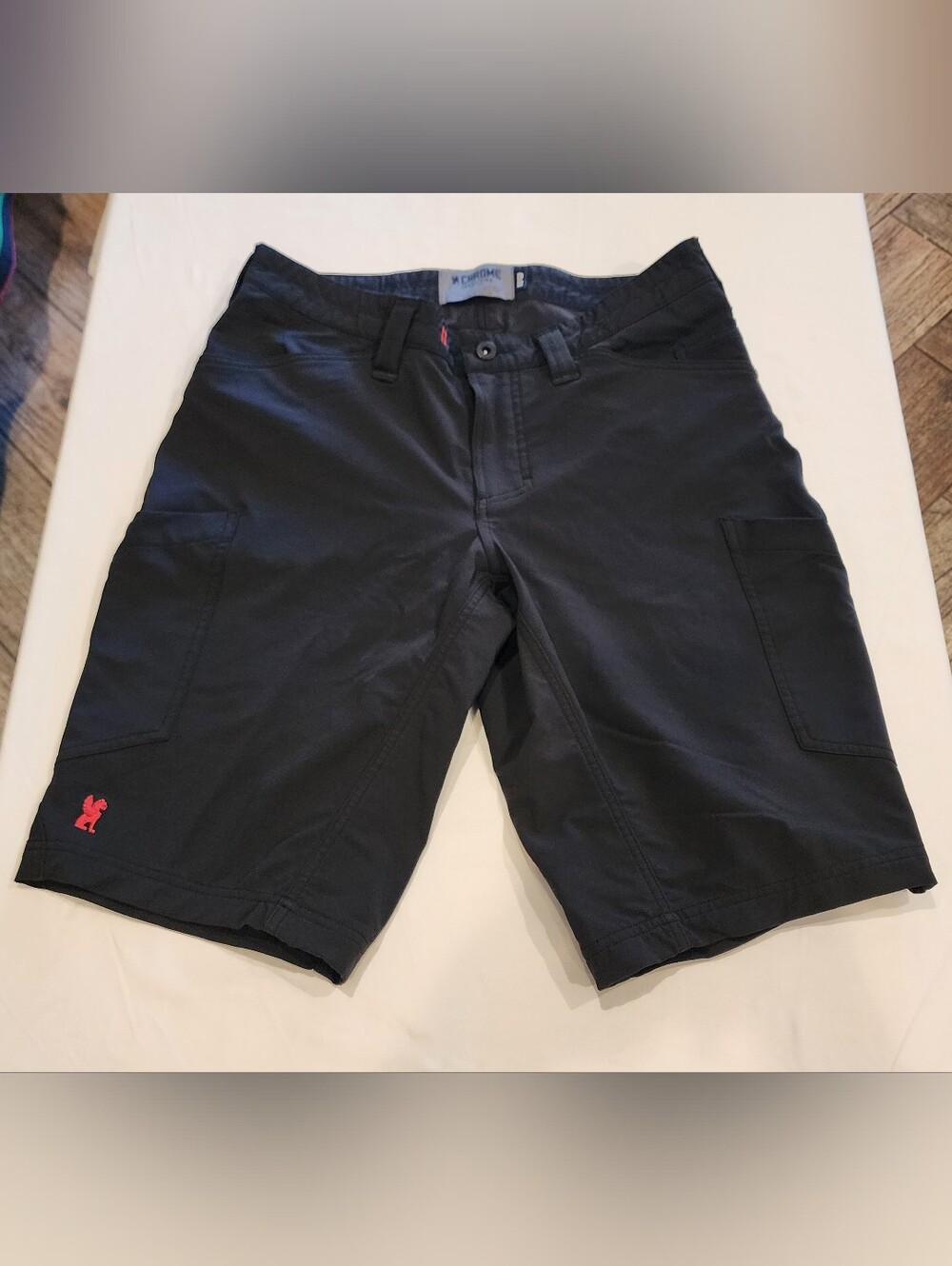 Chrome Industries Navy Blue Short Size 32 (small stain on right side)